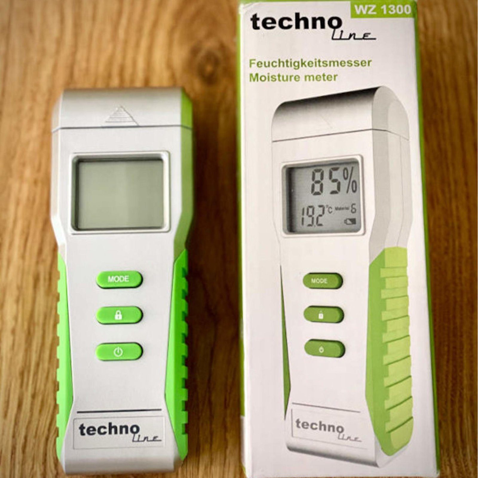 Вологомір Technoline WZ1300 Silver/Green (WZ1300) 8