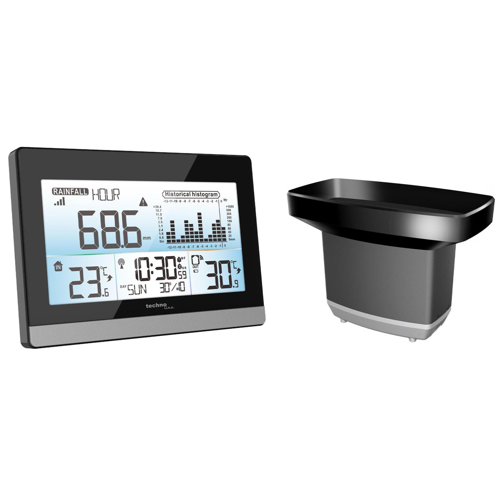 Метеостанція Technoline WS9016 Black (WS9016) 4