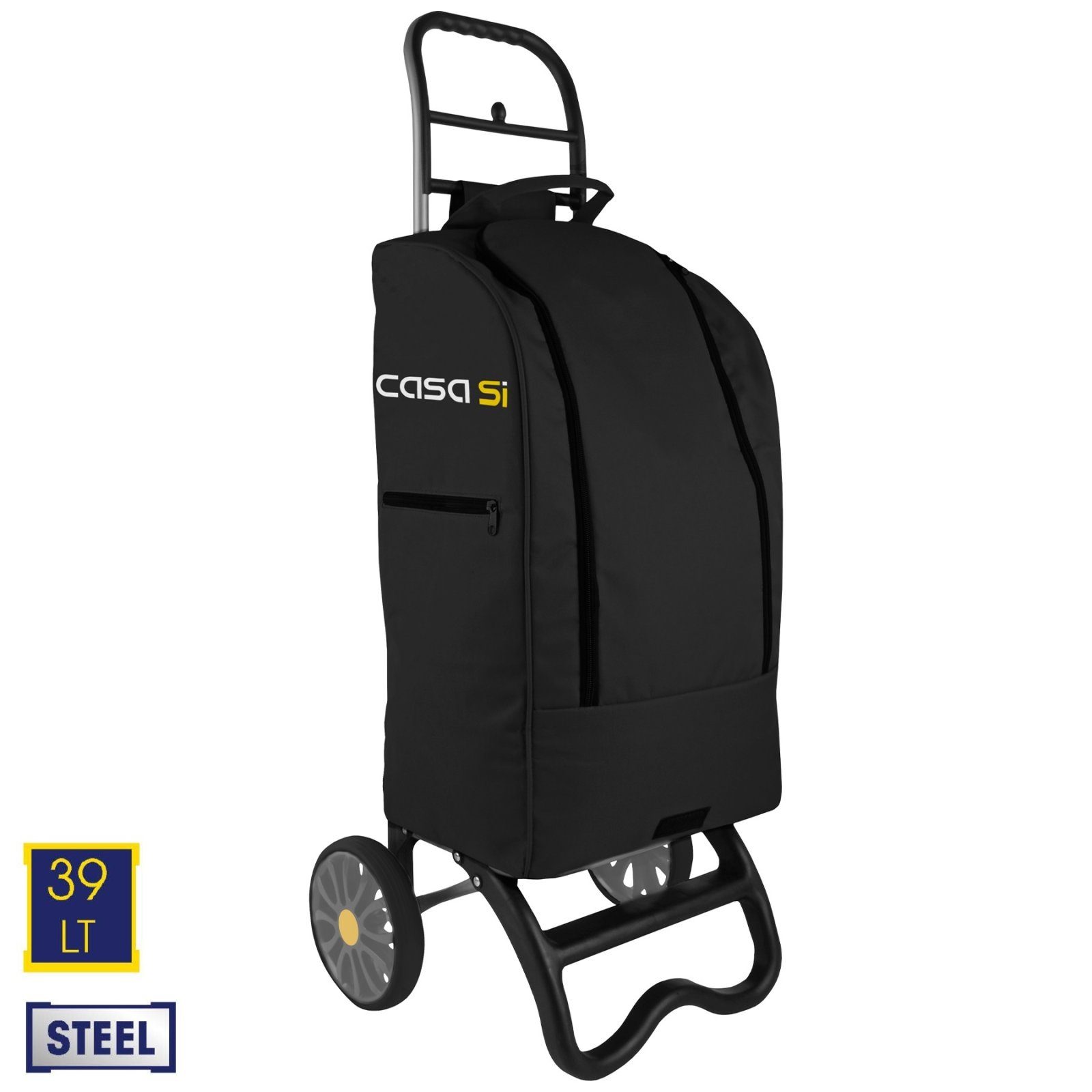 Сумка-візок Casa Si Partner Black (CS93076Y06S) 3