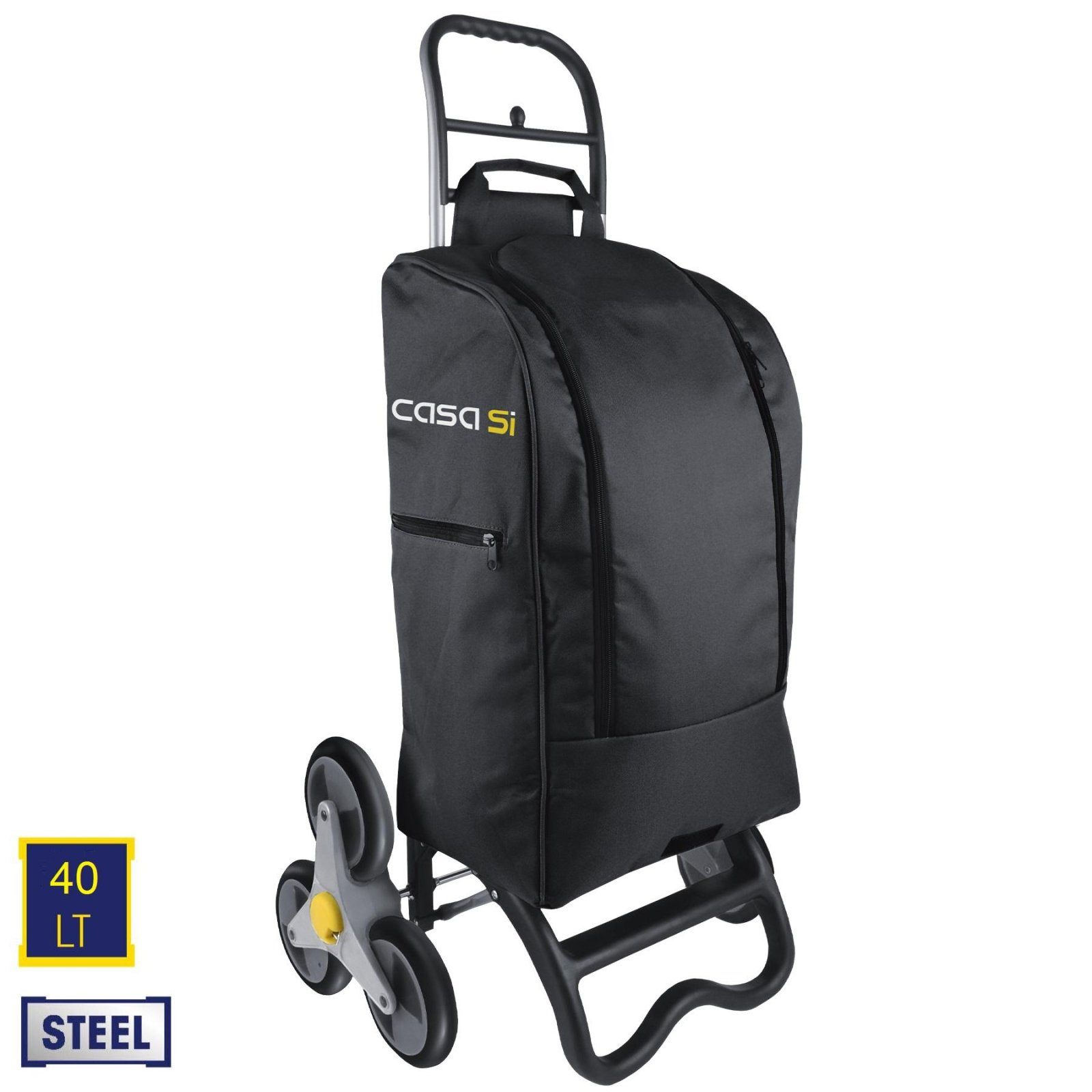 Сумка-візок Casa Si Buddy Black (CS93077Y04S) 4