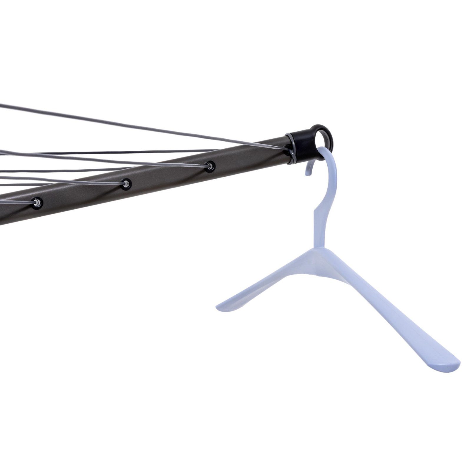 Сушарка для білизни підлогова Casa Si Pop-Up Rotary 20m Anthracite (CS92039B) 5