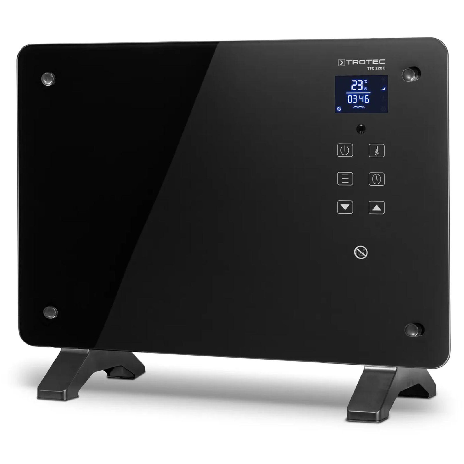Тепловентилятор керамічний Trotec TFC 220 E 2200W Black (1410000690) 2