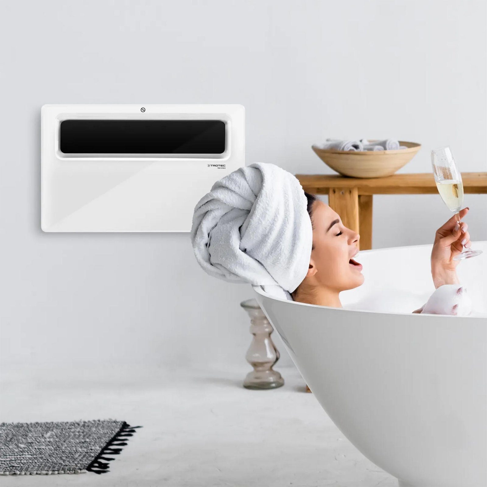 Конвектор Trotec TCH 1510 E 1500W White (1410000529) 11