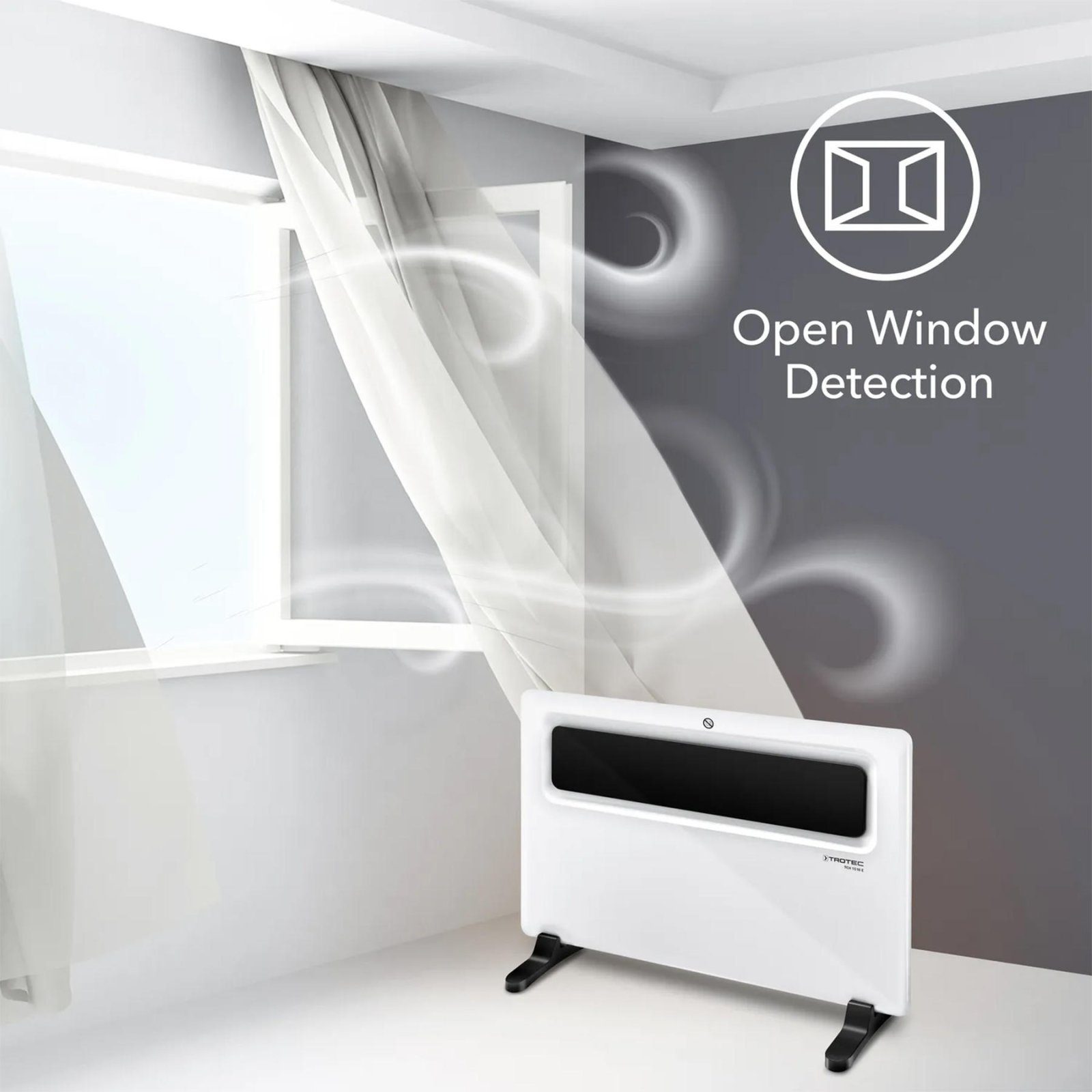 Конвектор Trotec TCH 1510 E 1500W White (1410000529) 6