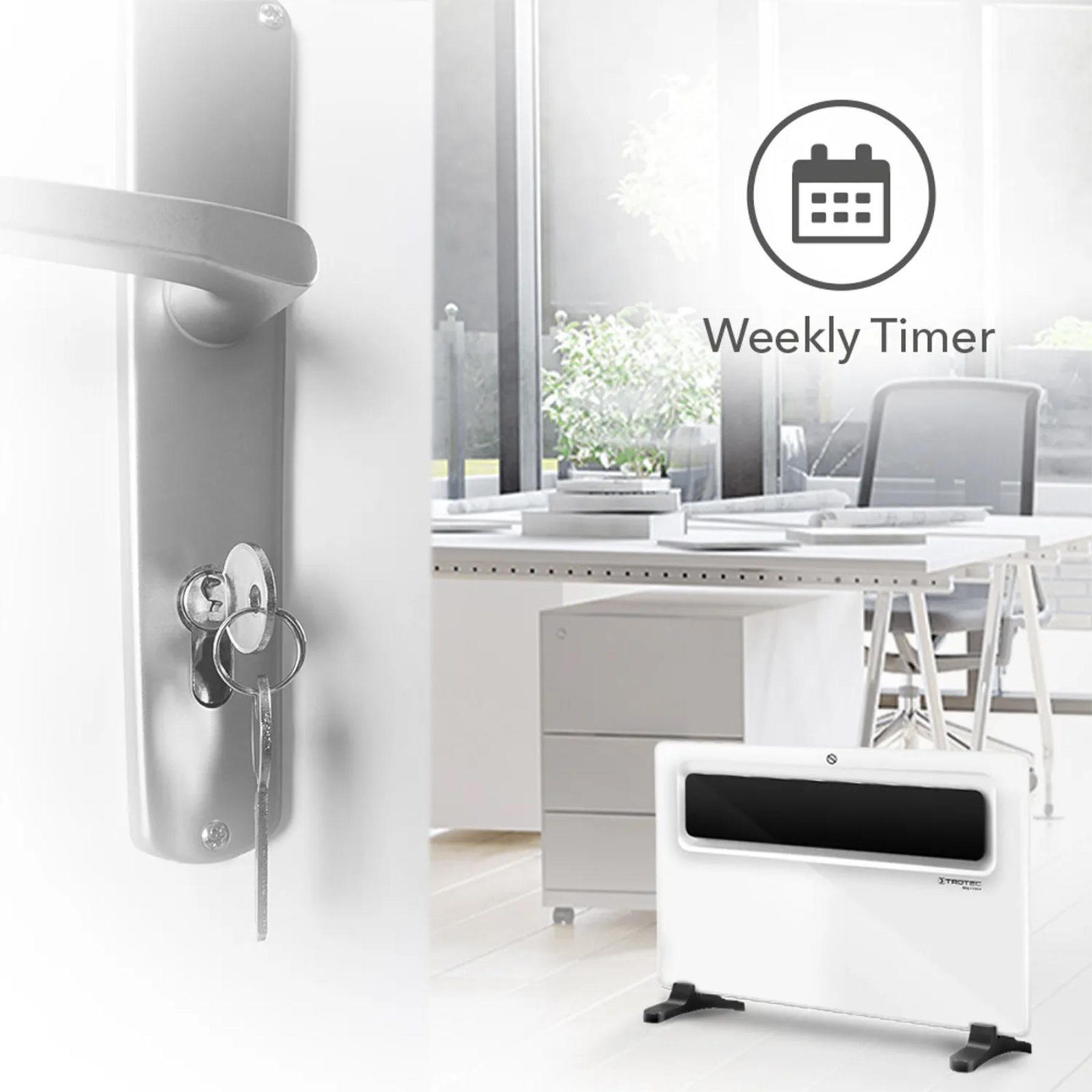 Конвектор Trotec TCH 1510 E 1500W White (1410000529) 8