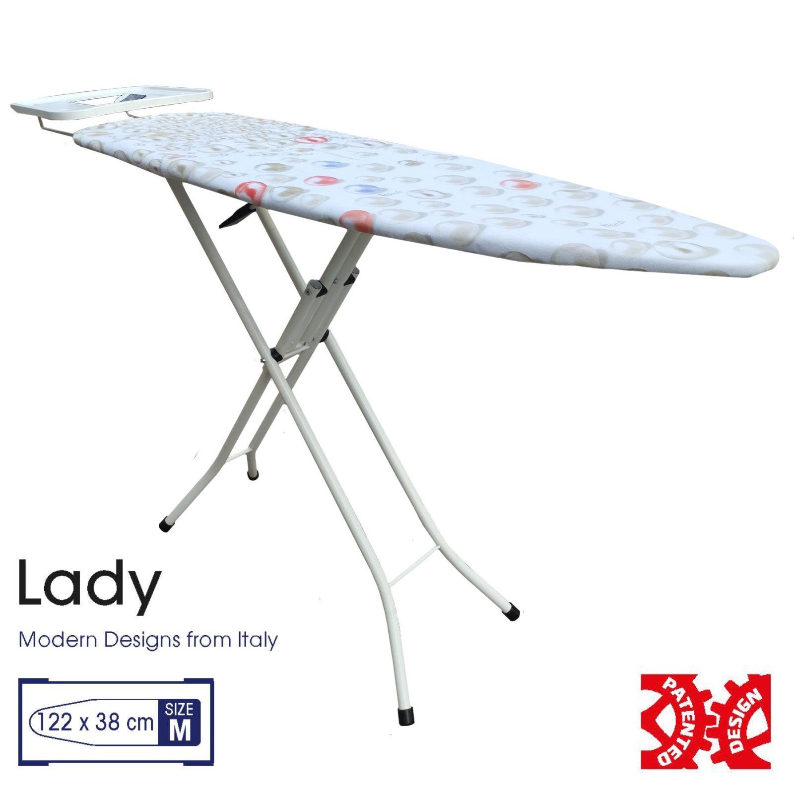 Дошка для прасування Casa Si Lady 122x38 White/Perls (CS93574R267) 2