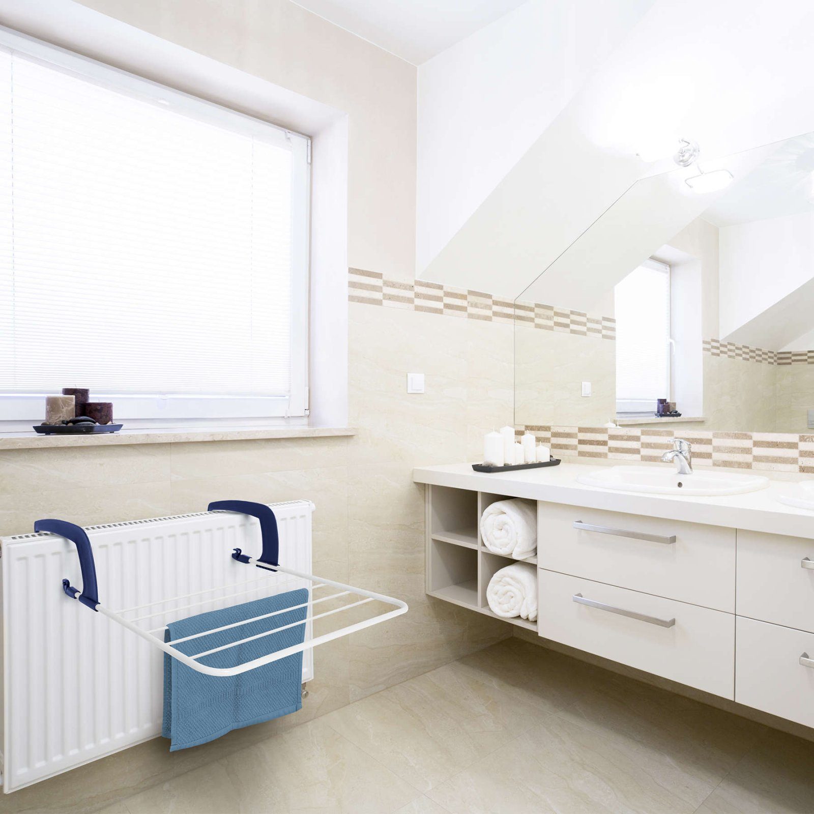 Сушарка для білизни підлогова Casa Si Swan 2in1 20m White (CS92252C04) 4
