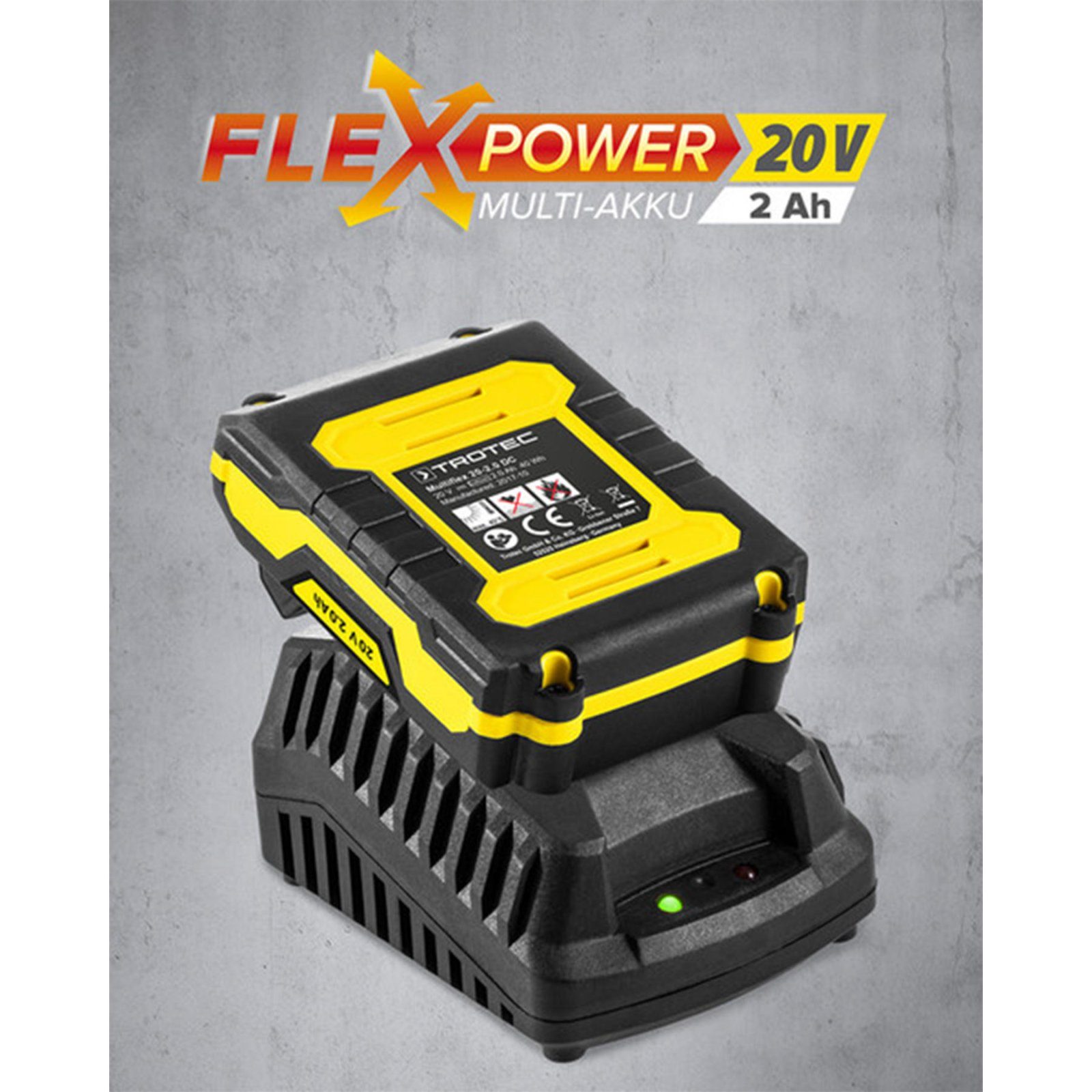 Пила шабельна акумуляторна Trotec PRCS 10-20V + кейс (4431000110) 11