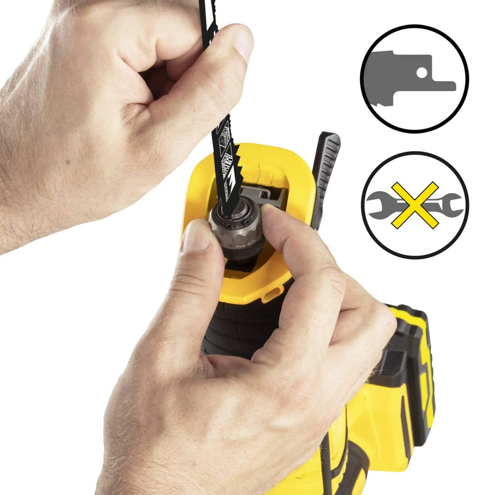 Пила шабельна акумуляторна Trotec PRCS 10-20V + кейс (4431000110) 3