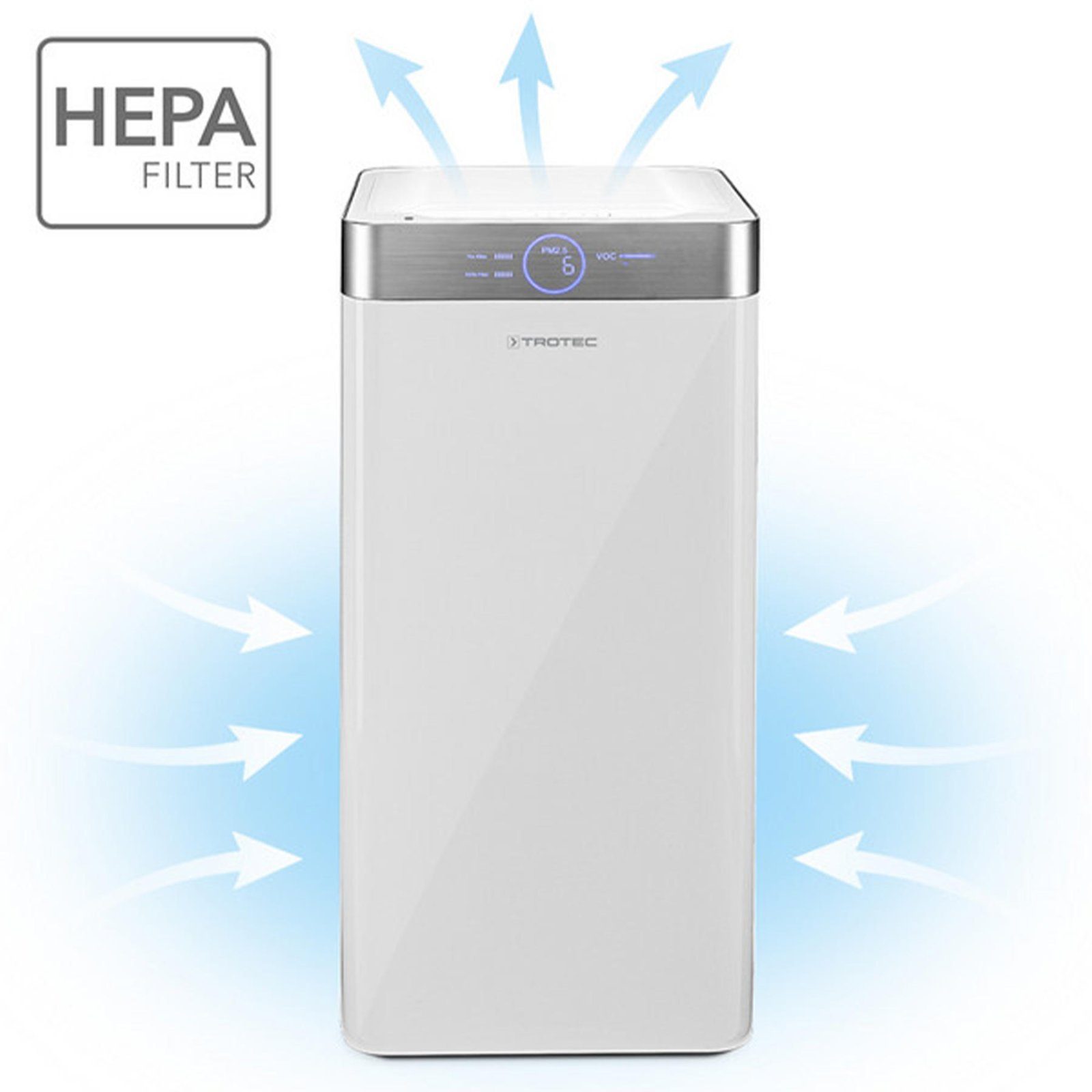 Очисник повітря Trotec AirgoClean 200 E White (1580001045) 3