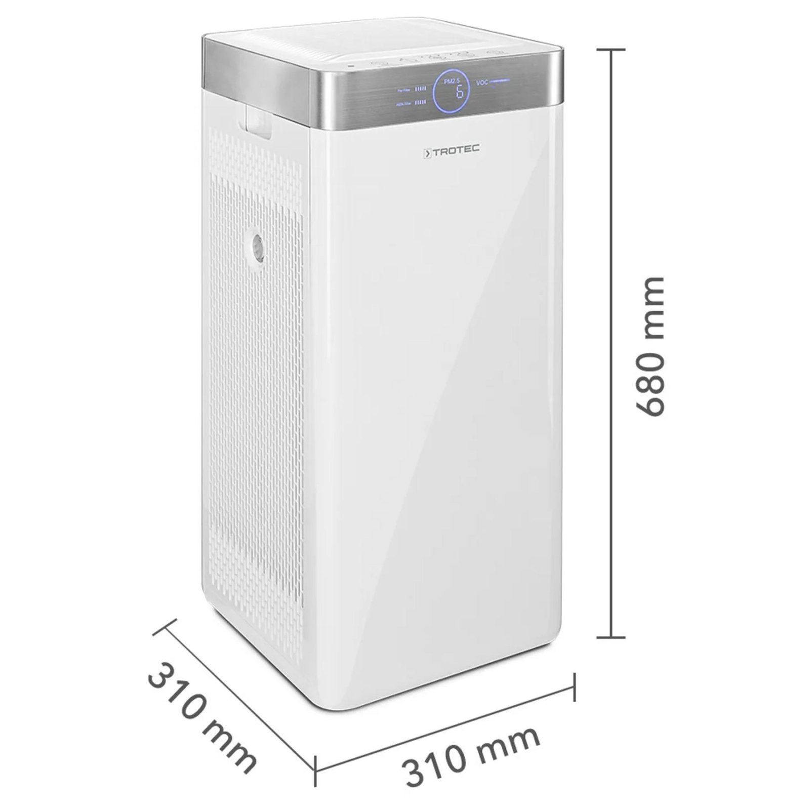 Очисник повітря Trotec AirgoClean 200 E White (1580001045) 10