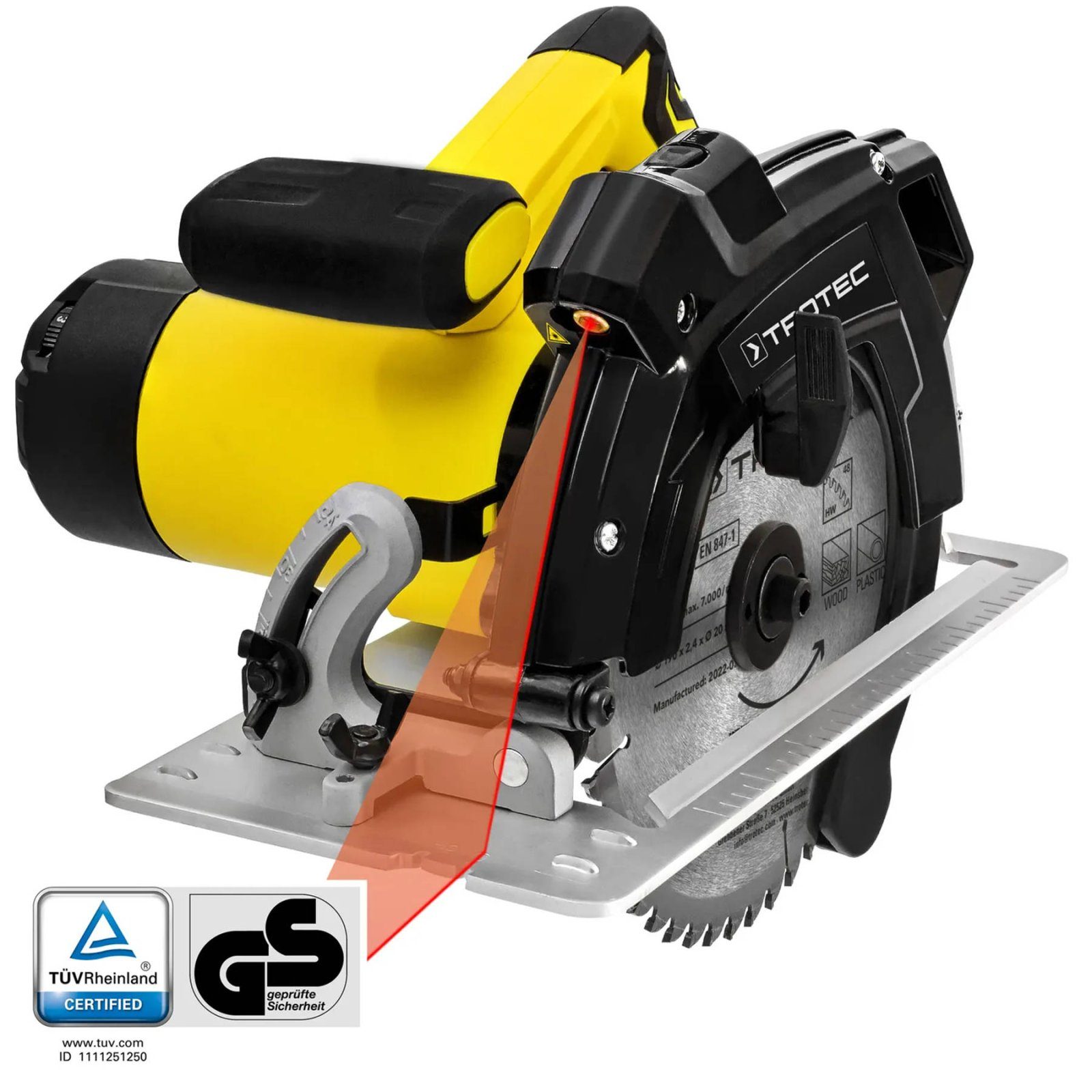 Пила циркулярна Trotec PCSS 10-1400 (4430000050) 2