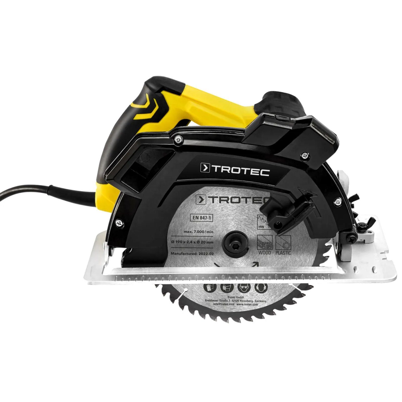 Пила циркулярна Trotec PCSS 10-1400 (4430000050) 3