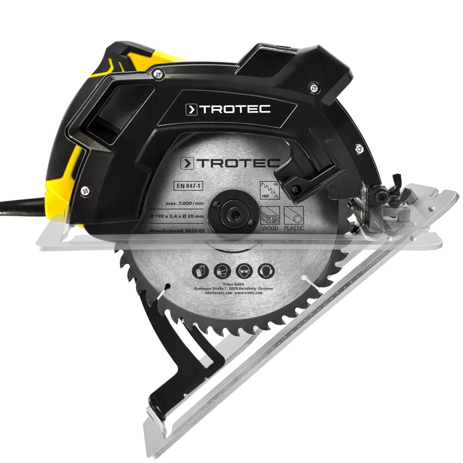 Пила циркулярна Trotec PCSS 10-1400 (4430000050) 4