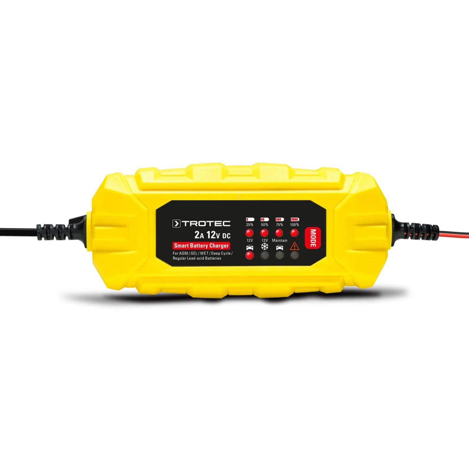 Зарядний пристрій для автомобільного акумулятора Trotec PBCS 2A, 12V, 4-60Ah (4675000001) 7