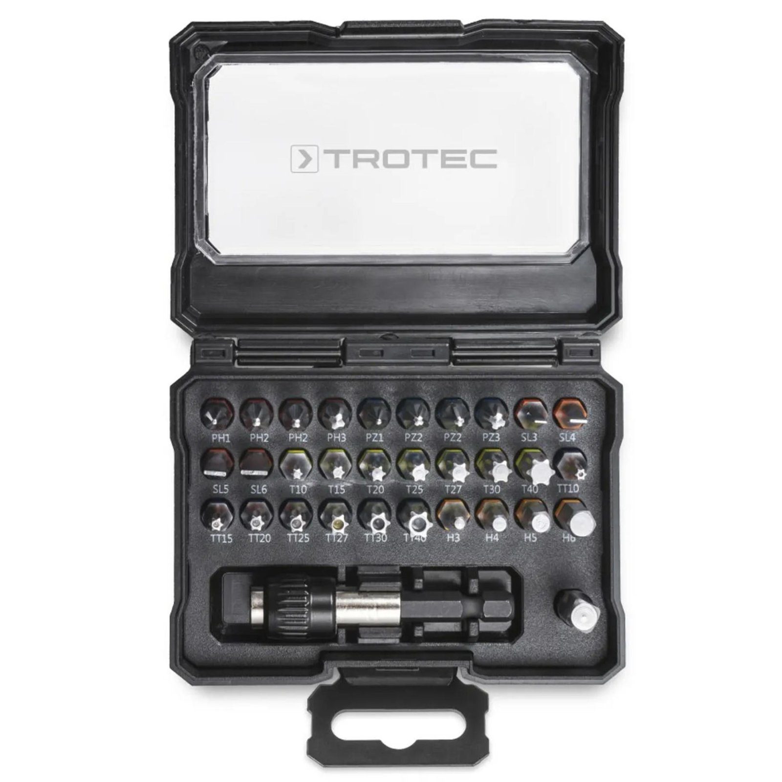 Набір біт Trotec PSCS Screwdriver 32 pieces Bit Set (6200001001) 4