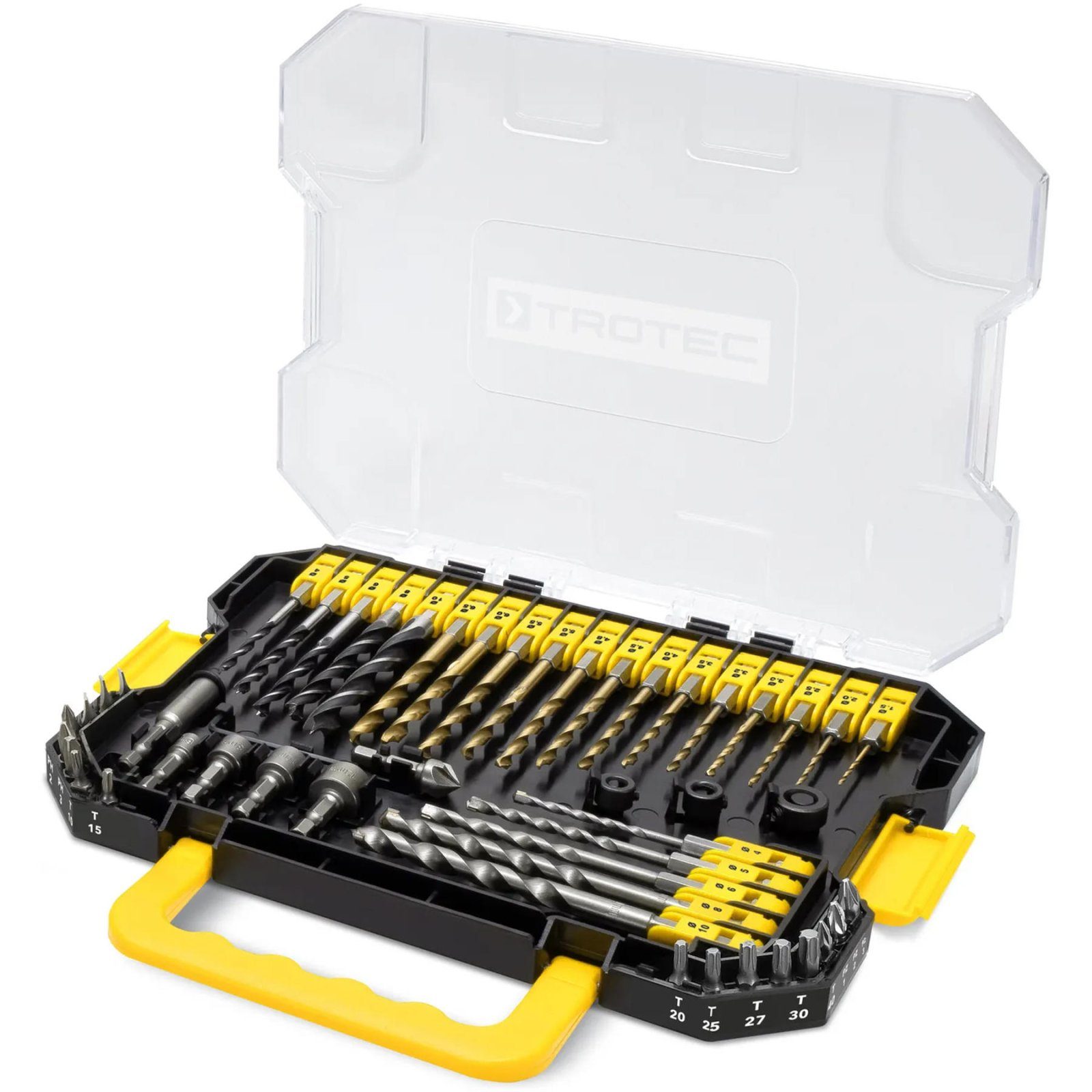 Набір біт і свердел Trotec 49 pieces Hexagon Shank Drill and Bit Set (6200001160) 3