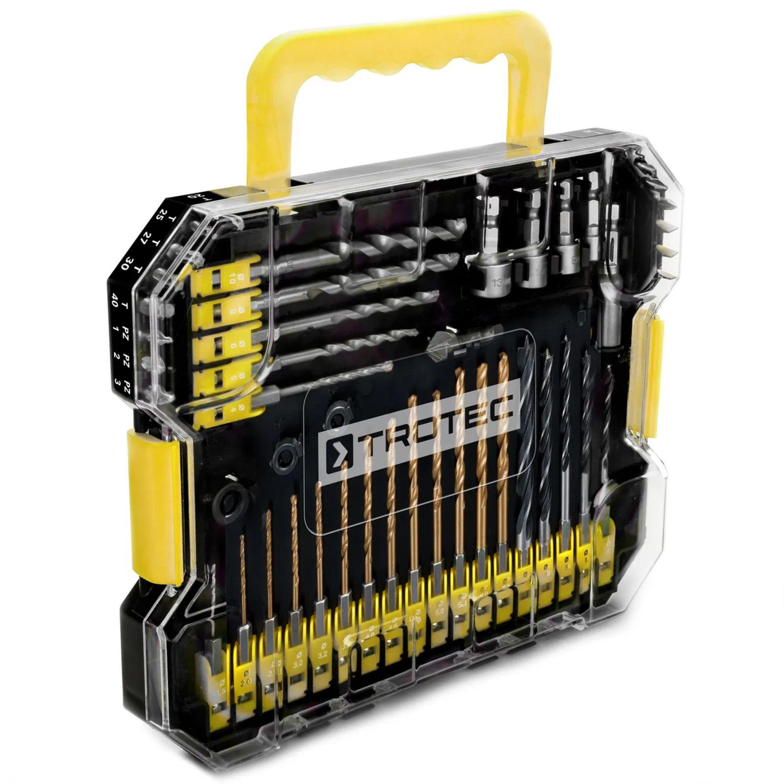 Набір біт і свердел Trotec 49 pieces Hexagon Shank Drill and Bit Set (6200001160) 5