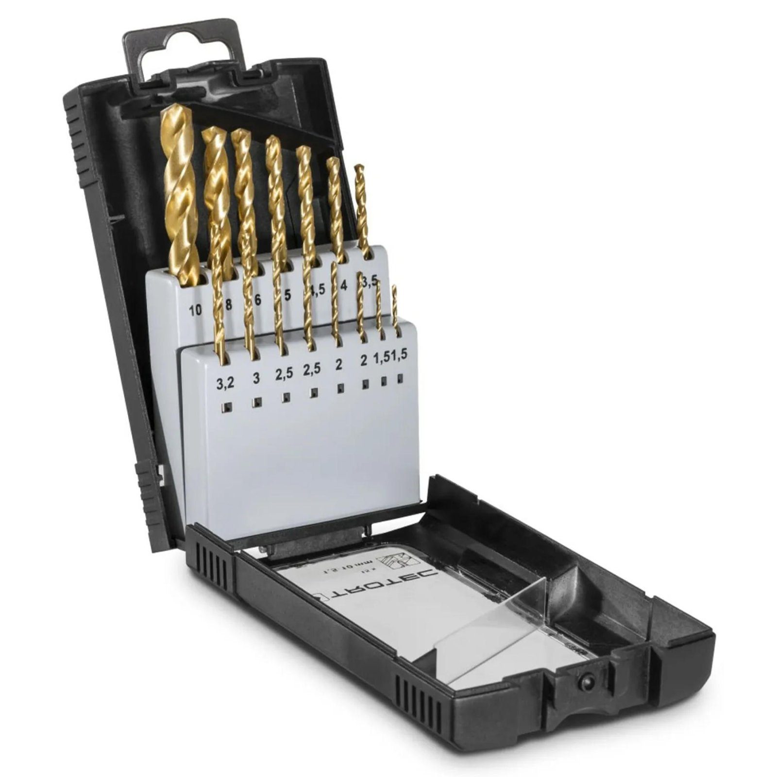 Набір свердел по металу Trotec 15 pieces HSS Metal Drill Set (6200001131)