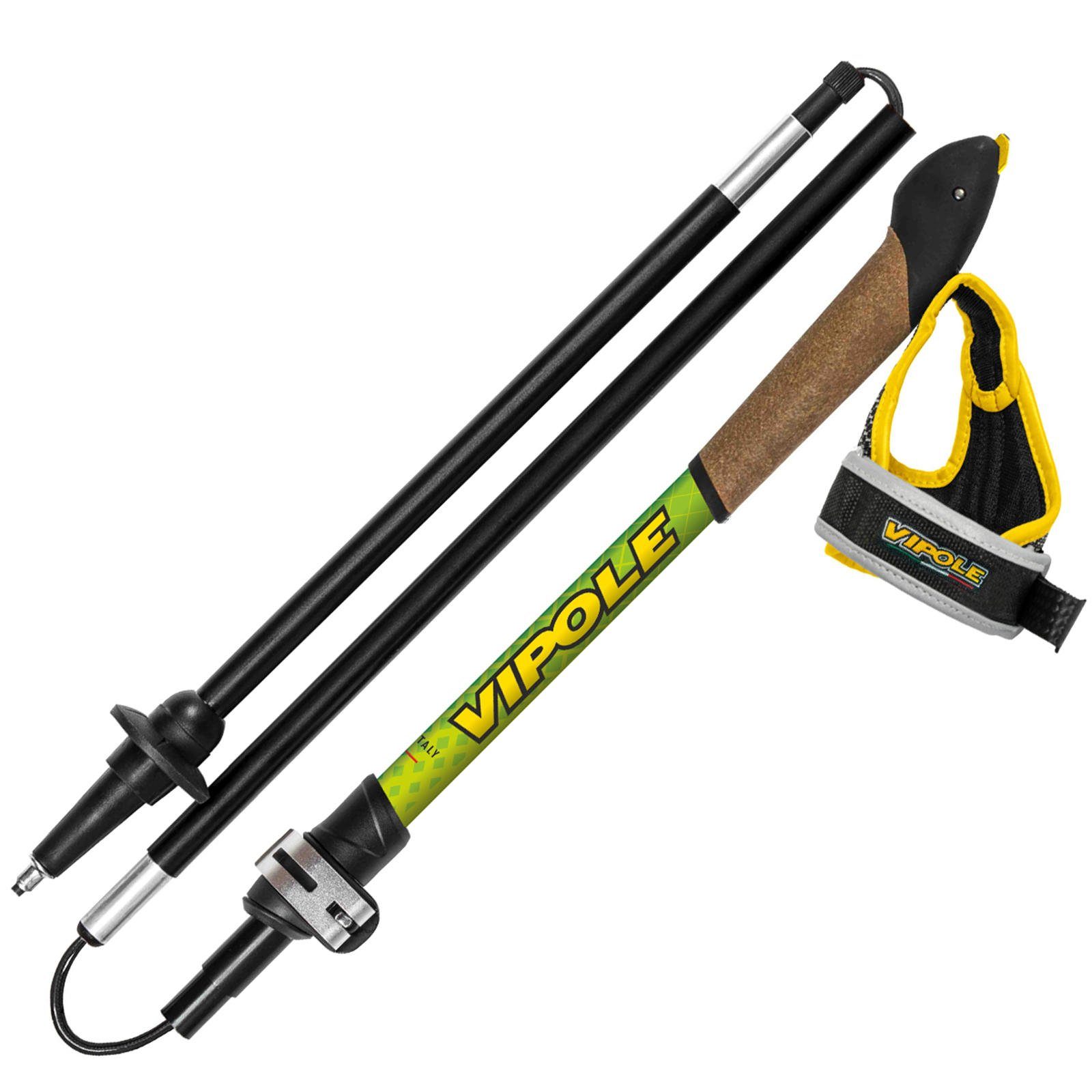Палиці для скандинавської ходьби Vipole Treveller 130 Green DLX (S25 37) 5