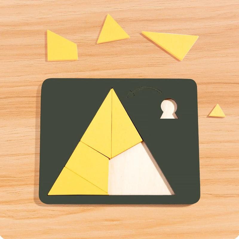 Дитяча інтерактивна головоломка Ummi Wooden Puzzle Random Application 8
