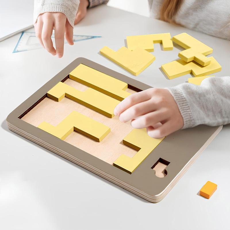 Дитяча інтерактивна головоломка Ummi Wooden Puzzle Random Application 7