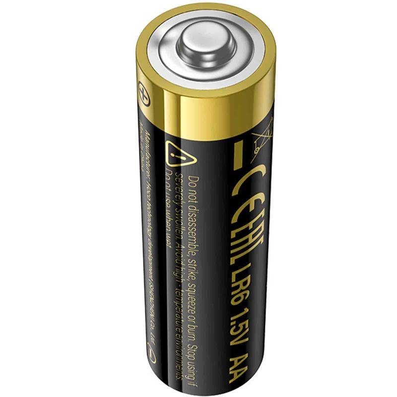 Батарейки Hoco JA1A AA (LR6) Alkaline 2 pcs Black 4
