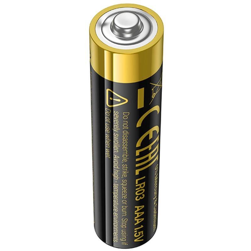 Батарейки Hoco JA2A AAA (LR03) Alkaline 2 pcs Black 4