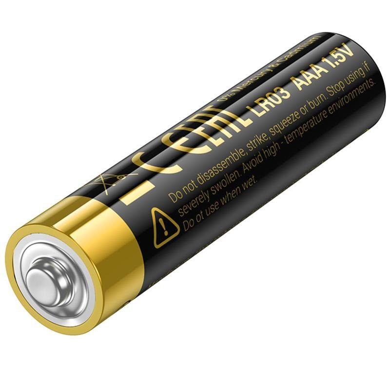 Батарейки Hoco JA2A AAA (LR03) Alkaline 2 pcs Black 2