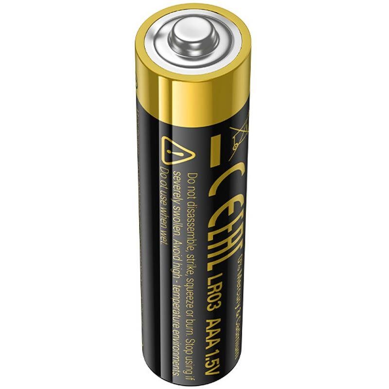 Батарейки Hoco JA2 AAA (LR03) Alkaline 10 pcs Black 4
