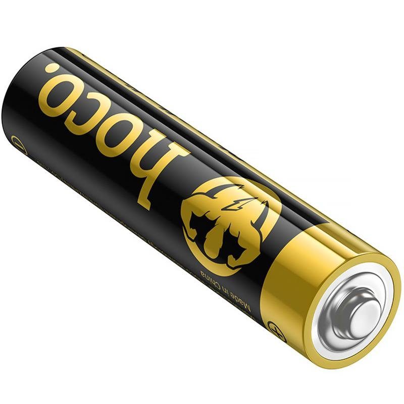 Батарейки Hoco JA2 AAA (LR03) Alkaline 10 pcs Black 5