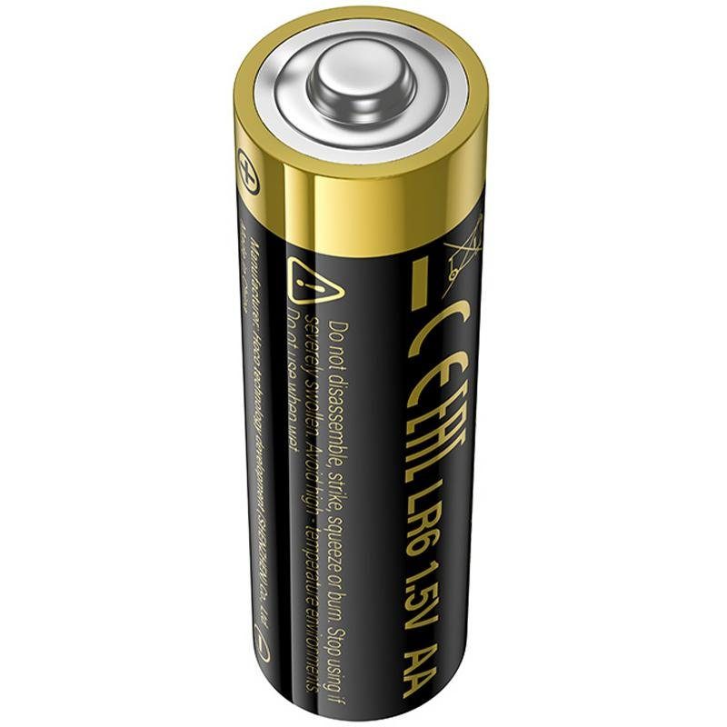 Батарейки Hoco JA1 AA (LR6) Alkaline 10 pcs Black 4