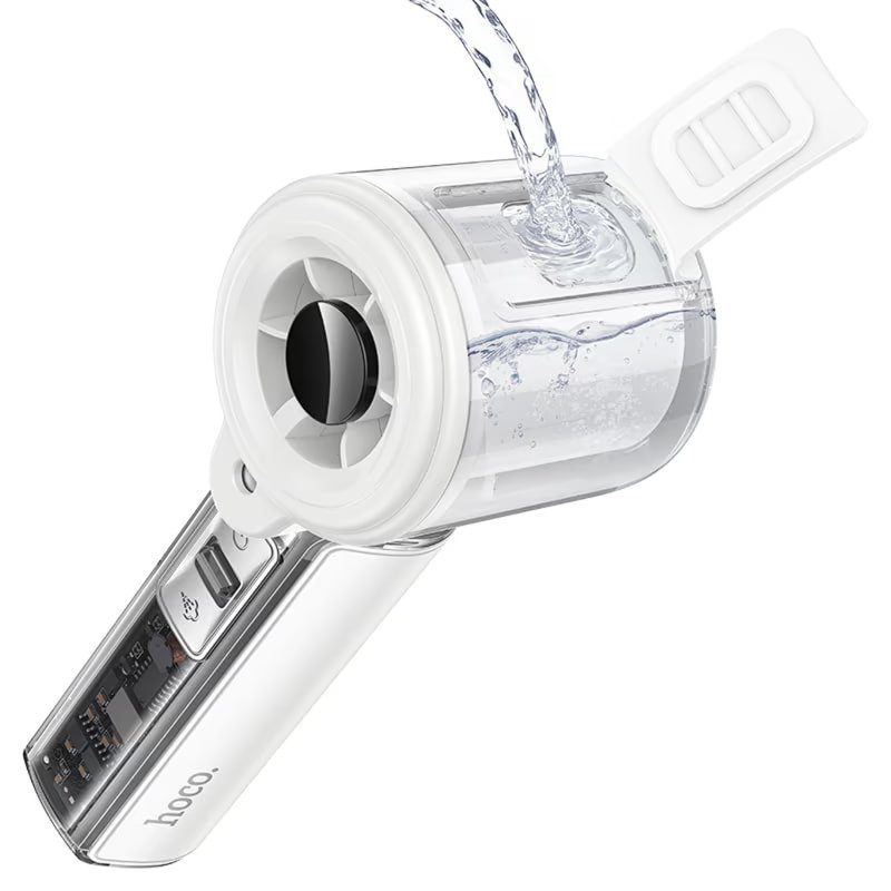 Портативний вентилятор Hoco HX613 з водяним охолодженням 3000 mAh White 2