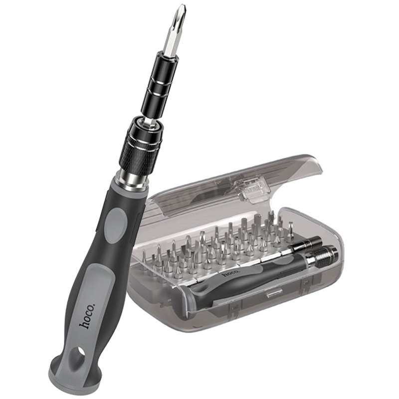Набір викруток Hoco UT10 set 32in1 Gray / Black