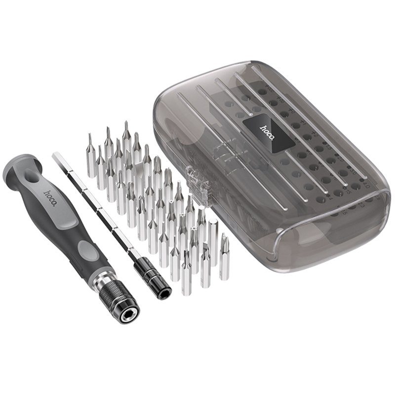 Набір викруток Hoco UT10 set 32in1 Gray / Black 3
