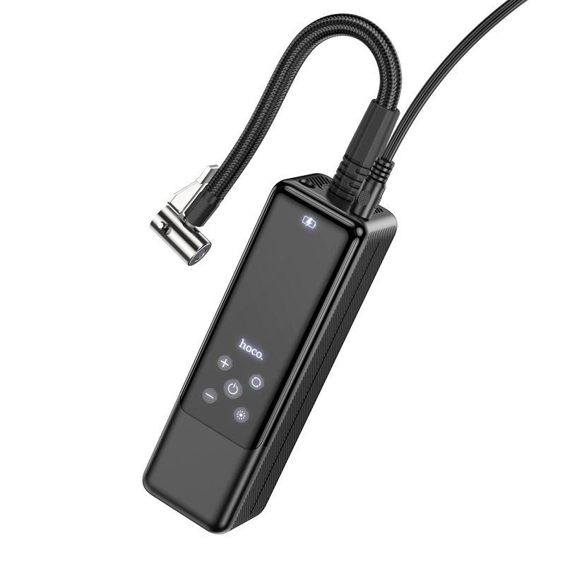Автомобільний насос Hoco ZP5 May smart air pump Black 3