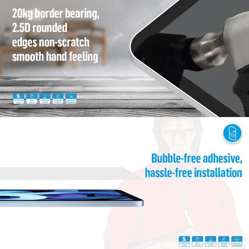 Захисне скло Blueo HD для Apple iPad Air 13'' (2024-26) Прозорий 3
