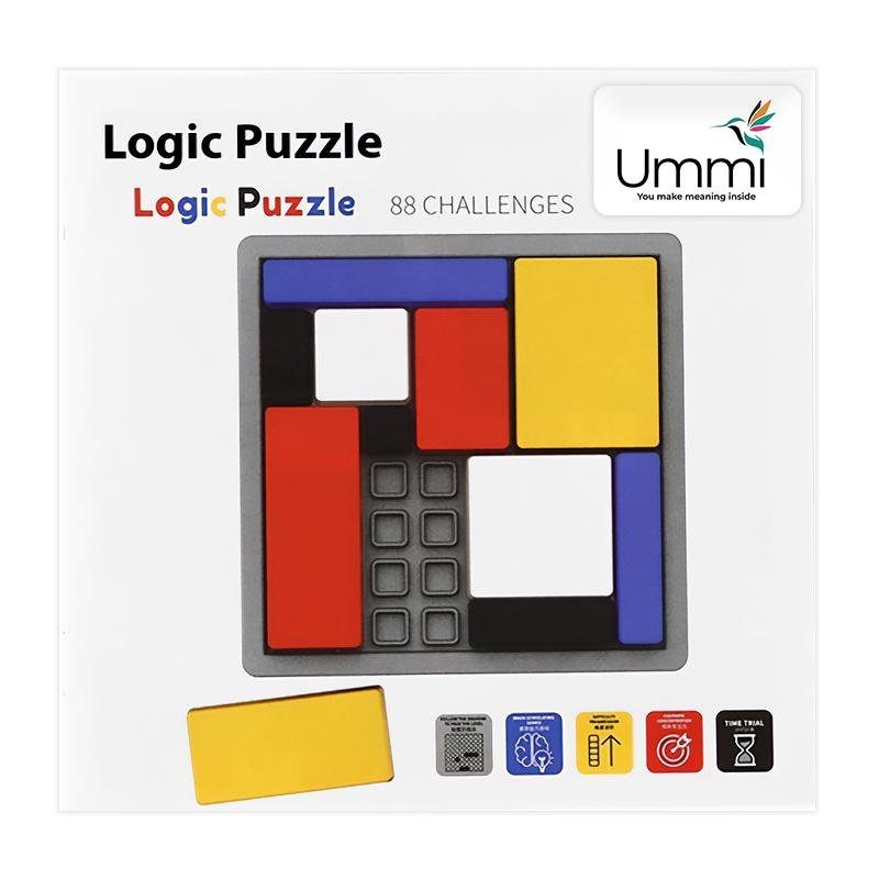 Дитяча інтерактивна головоломка Ummi Logic puzzles Colorful 6