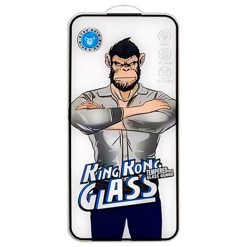 Захисне 2.5D скло King Kong HD для Apple iPhone 17 Pro / 18 Pro (6.3") Чорний 2