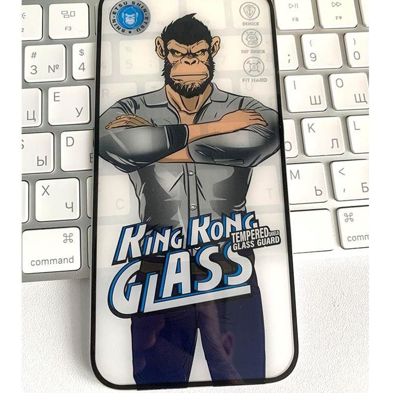 Захисне 2.5D скло King Kong HD для Apple iPhone 17 Pro / 18 Pro (6.3") Чорний 3