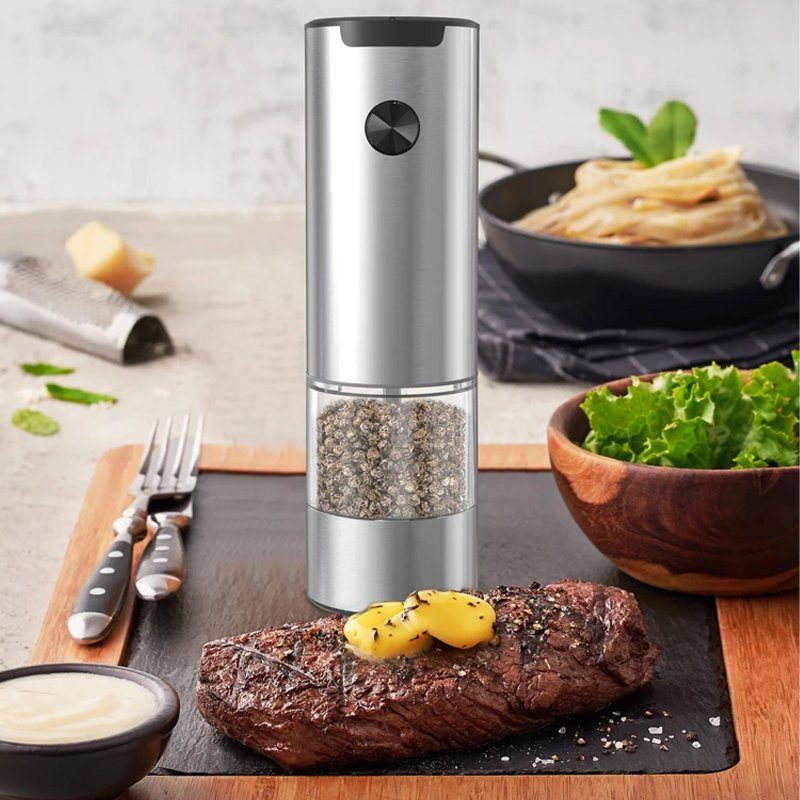 Електрична млин для перцю і специй M01 Silver 2