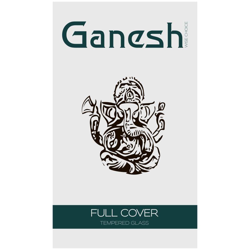Захисне скло Ganesh (Full Cover) для Samsung Galaxy S26 Чорний 4