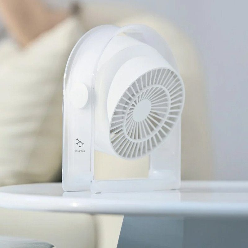 Портативний вентилятор WIWU WI-FS07 Snow desktop fan White 2