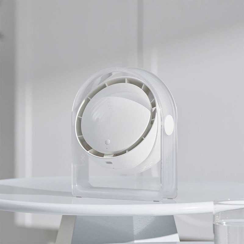 Портативний вентилятор WIWU WI-FS07 Snow desktop fan White 7