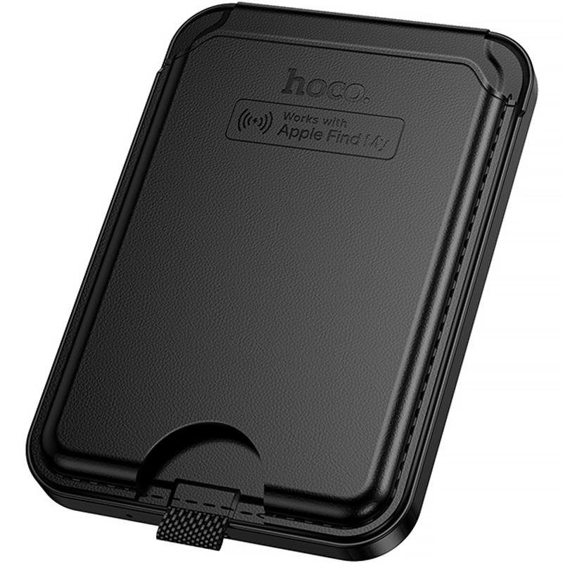Трекер-кардхолдер магнітний Hoco E91I Tiger 120 mAh Black 3