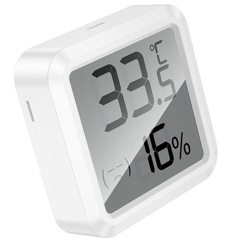 Електронний термогігрометр Hoco HX40 2in1 Indoor White 4