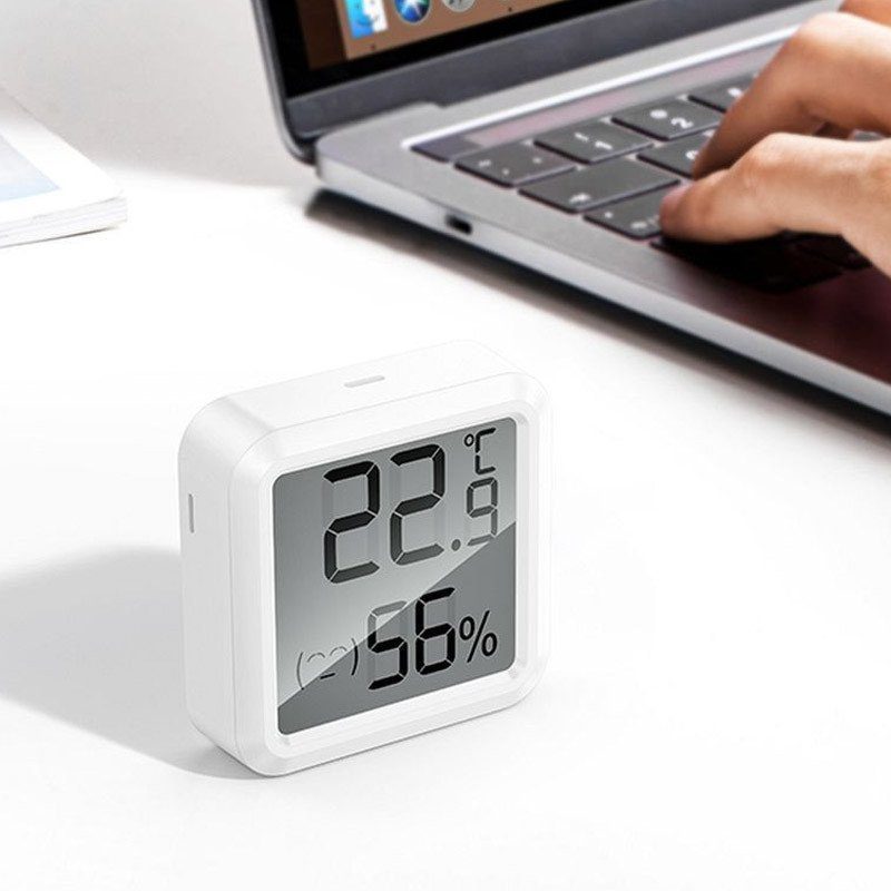 Електронний термогігрометр Hoco HX40 2in1 Indoor White 5