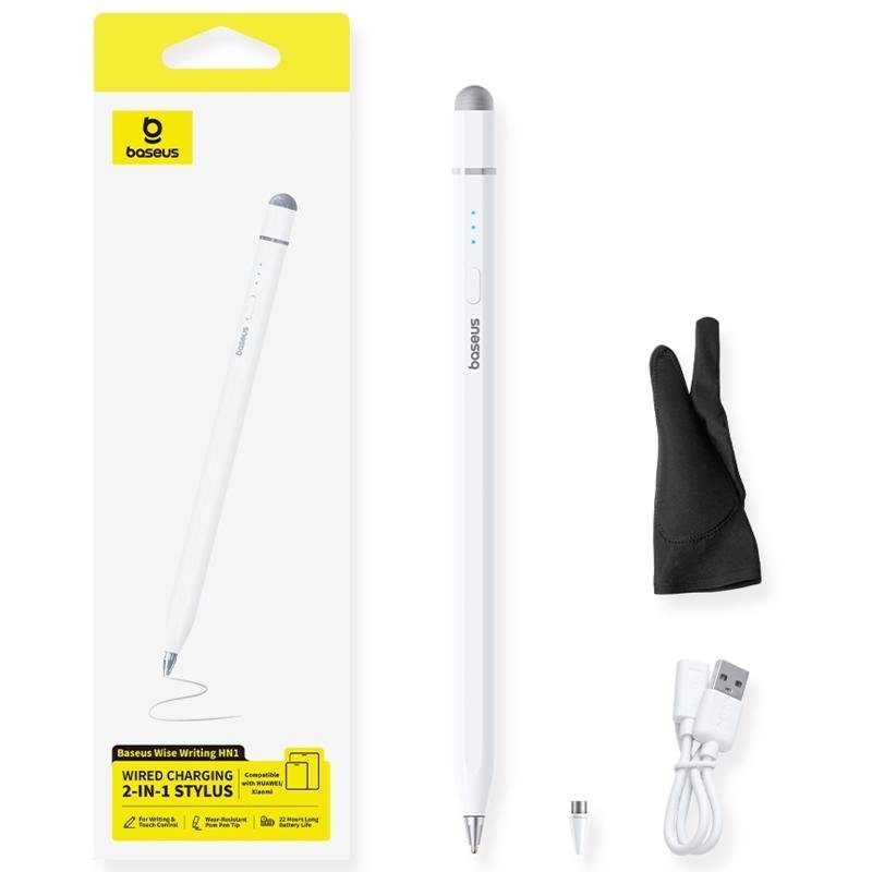 Стілус Baseus HN1 Wise Writing (B0004F) Moon White 2