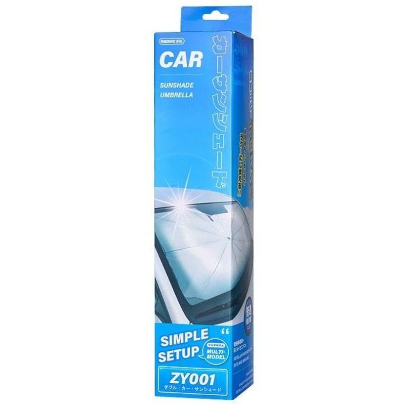 Сонцезахисна парасолька для автомобіля Remax ZY001 Black 2