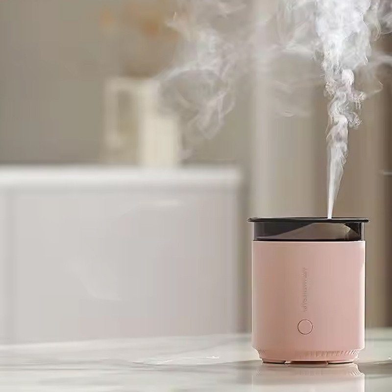 Зволожувач повітря з підсвічуванням WX106 Type-C/5V USB 200ml Pink 3